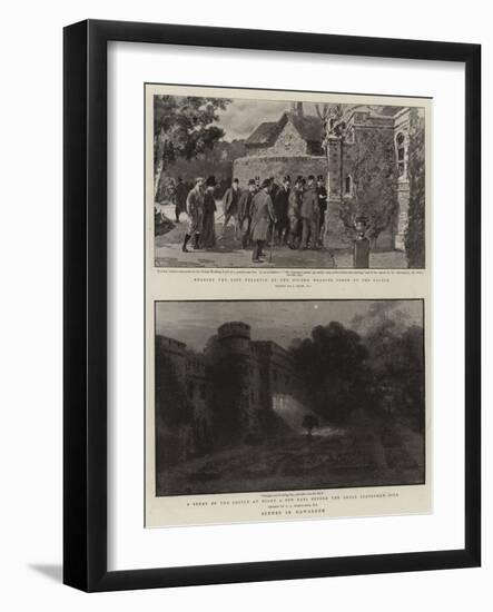 Scenes in Hawarden-Joseph Nash-Framed Giclee Print