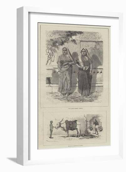 Scenes in India-Emile Theodore Therond-Framed Giclee Print