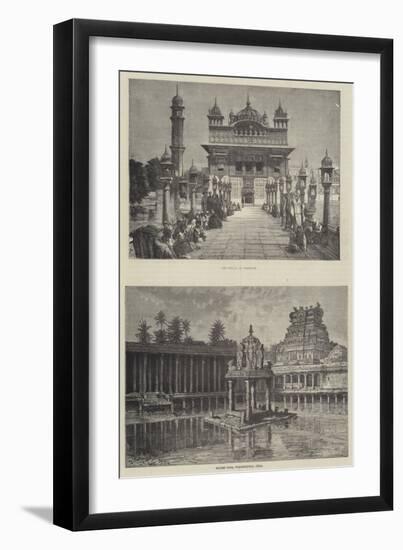 Scenes in India-null-Framed Premium Giclee Print