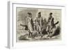 Scenes in Japan, Japanese Warriors in Fighting-Dress-null-Framed Giclee Print