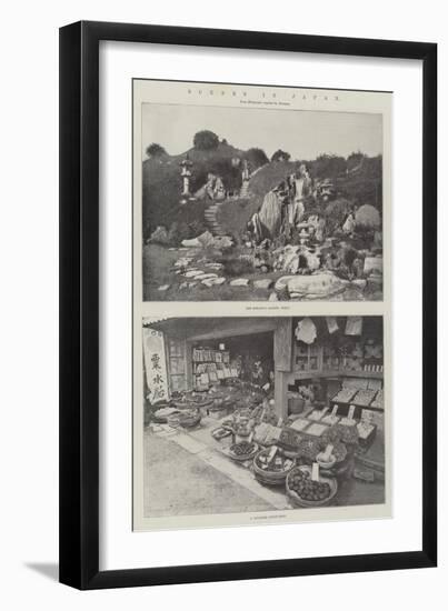 Scenes in Japan-null-Framed Giclee Print