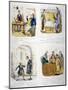 Scenes in London, C1830-null-Mounted Giclee Print