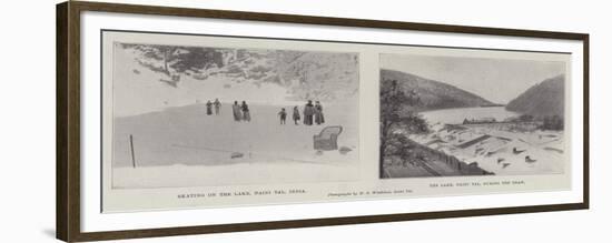 Scenes in Naini Tal-null-Framed Giclee Print