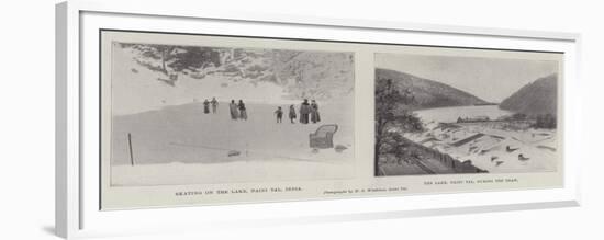 Scenes in Naini Tal-null-Framed Giclee Print