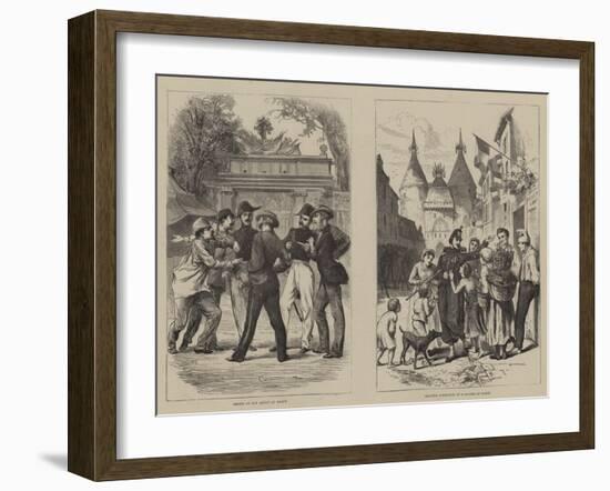 Scenes in Nancy-Sydney Prior Hall-Framed Giclee Print