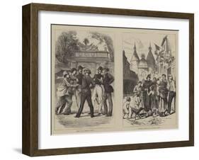 Scenes in Nancy-Sydney Prior Hall-Framed Giclee Print