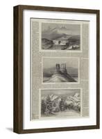 Scenes in Oregon and California-null-Framed Giclee Print
