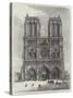 Scenes in Paris, the Cathedral of Notre Dame-null-Stretched Canvas