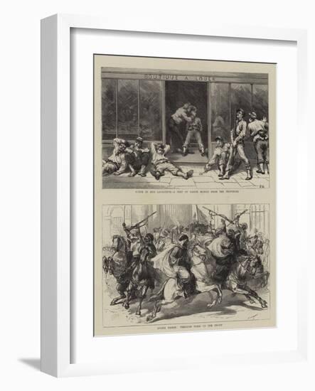 Scenes in Paris-Godefroy Durand-Framed Premium Giclee Print