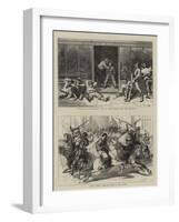 Scenes in Paris-Godefroy Durand-Framed Giclee Print