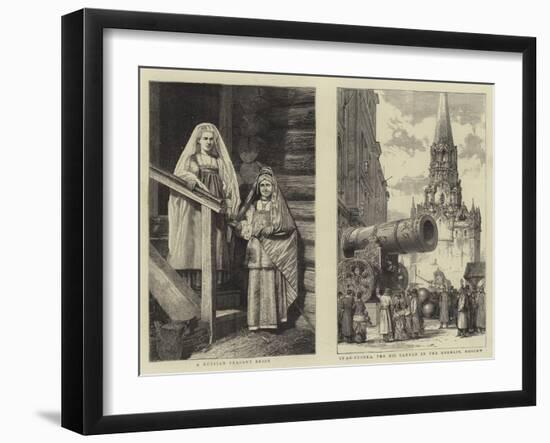 Scenes in Russia-null-Framed Giclee Print