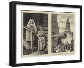 Scenes in Russia-null-Framed Giclee Print