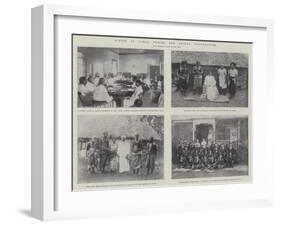 Scenes in Samoa During the Recent Disturbances-null-Framed Giclee Print