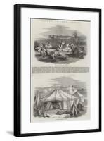 Scenes in the Desert-null-Framed Giclee Print