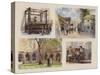 Scenes in the Irish Village-null-Stretched Canvas