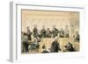 Scenes in the Liberal Union, No. 4 the Magistrate and the Refractory Casuals, from 'St. Stephen's…-Tom Merry-Framed Giclee Print