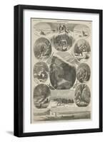 Scenes in the Life of a Trapper, from 'Harper's Weekly', 17th October 1868-William de la Montagne Cary-Framed Giclee Print