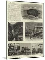 Scenes in the Towns and Districts Recently Devastated by the Earthquake in Japan-null-Mounted Giclee Print