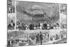 Scenes of 1880 Republican Convention-null-Mounted Giclee Print