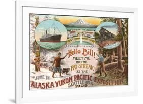 Scenes of 1909 Exposition, Seattle, Washington-null-Framed Premium Giclee Print