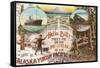 Scenes of 1909 Exposition, Seattle, Washington-null-Framed Stretched Canvas