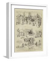 Scenes of Australian Life-Alfred Chantrey Corbould-Framed Giclee Print