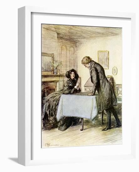 Scenes of Clerical Life by George Eliot-Hugh Thomson-Framed Giclee Print