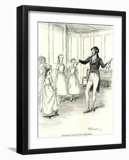 Scenes of Clerical Life by George Eliot-Hugh Thomson-Framed Giclee Print