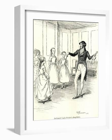 Scenes of Clerical Life by George Eliot-Hugh Thomson-Framed Giclee Print