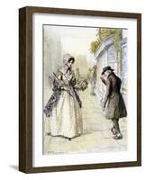 Scenes of Clerical Life by George Eliot-Hugh Thomson-Framed Giclee Print