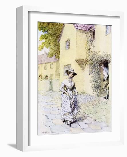 Scenes of Clerical Life by George Eliot-Hugh Thomson-Framed Giclee Print