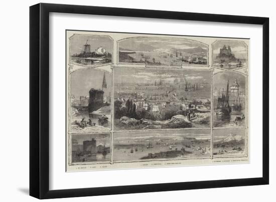 Scenes of France-null-Framed Giclee Print