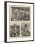 Scenes of Franco-Prussian War-null-Framed Giclee Print