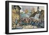 Scenes of Horror in Alsace in 1815 Following Arrival Allied Armies-null-Framed Giclee Print