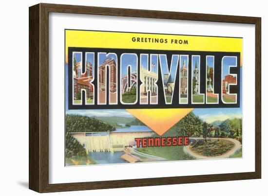 Scenes of Knoxville, Tennessee-null-Framed Art Print