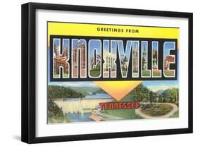 Scenes of Knoxville, Tennessee-null-Framed Art Print