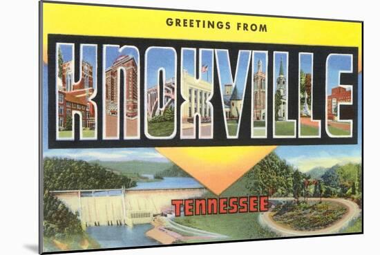 Scenes of Knoxville, Tennessee-null-Mounted Art Print