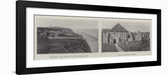 Scenes of Mundesley-null-Framed Giclee Print