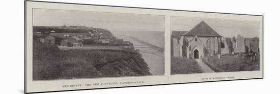 Scenes of Mundesley-null-Mounted Giclee Print