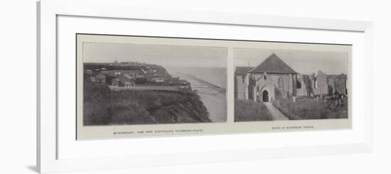 Scenes of Mundesley-null-Framed Premium Giclee Print