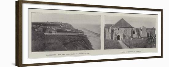 Scenes of Mundesley-null-Framed Premium Giclee Print