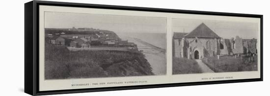 Scenes of Mundesley-null-Framed Stretched Canvas