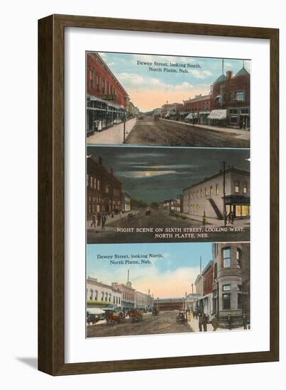 Scenes of North Platte, Nebraska-null-Framed Art Print