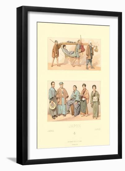 Scenes of Old Japan-null-Framed Art Print