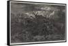 Scenes of South African Travel, an Attack in the Night-William James Linton-Framed Stretched Canvas