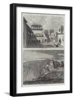 Scenes of the Campaign in Central India-null-Framed Giclee Print