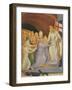 Scenes of the Life of Christ, 3Rd Panel Depicting the Descent into Limo (Detail of Group before Chr-Fra (c 1387-1455) Angelico-Framed Giclee Print