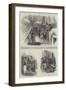 Scenes on Board an Australian Emigrant Ship-null-Framed Giclee Print