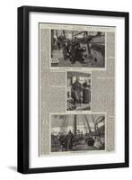 Scenes on Board the Alabama-null-Framed Giclee Print