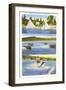 Scenes on Lake Coeur d'Alene, Idaho-null-Framed Art Print